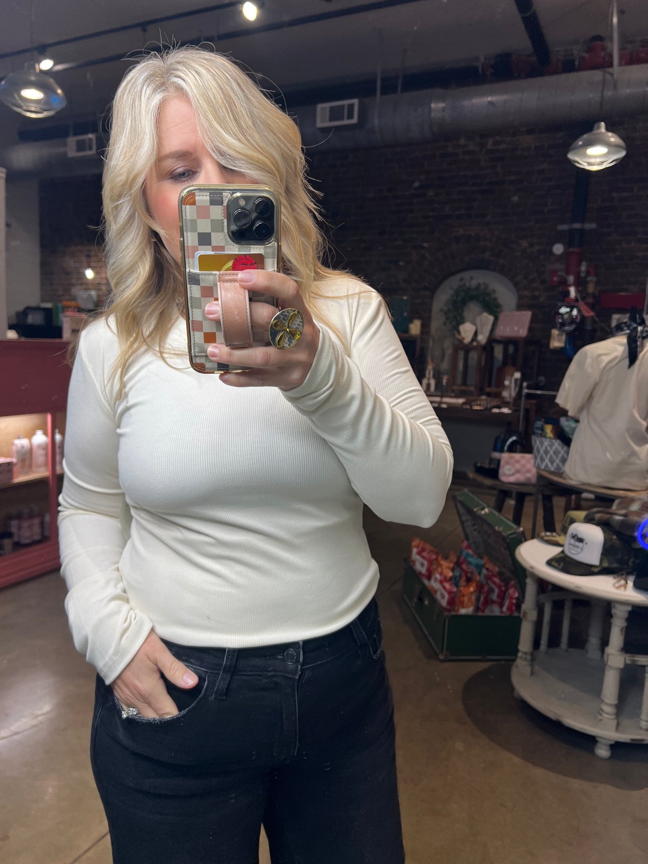 Ribbed Athleisure Top