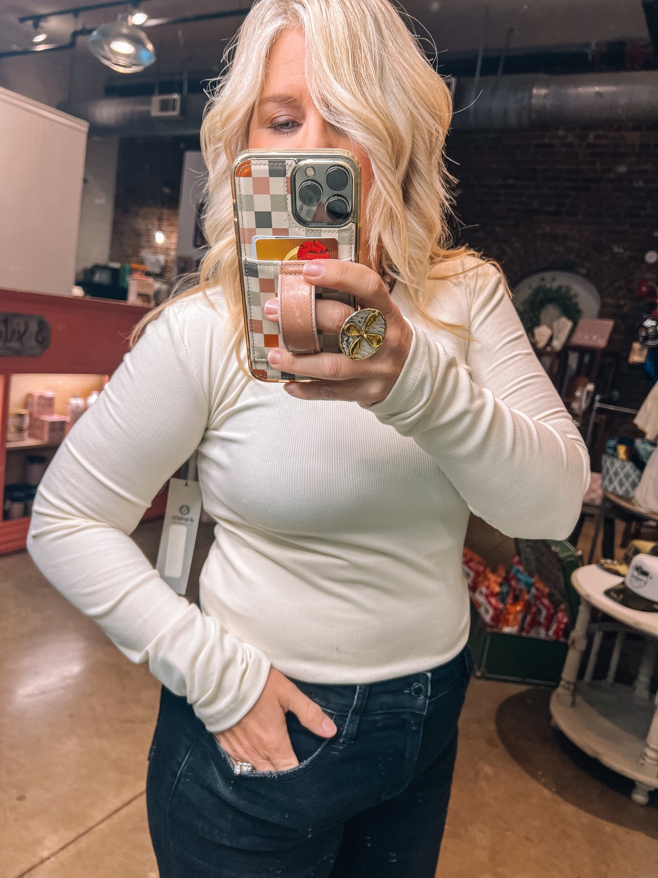 Ribbed Athleisure Top