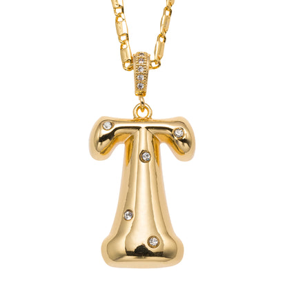 Bubbly! Initial Necklace