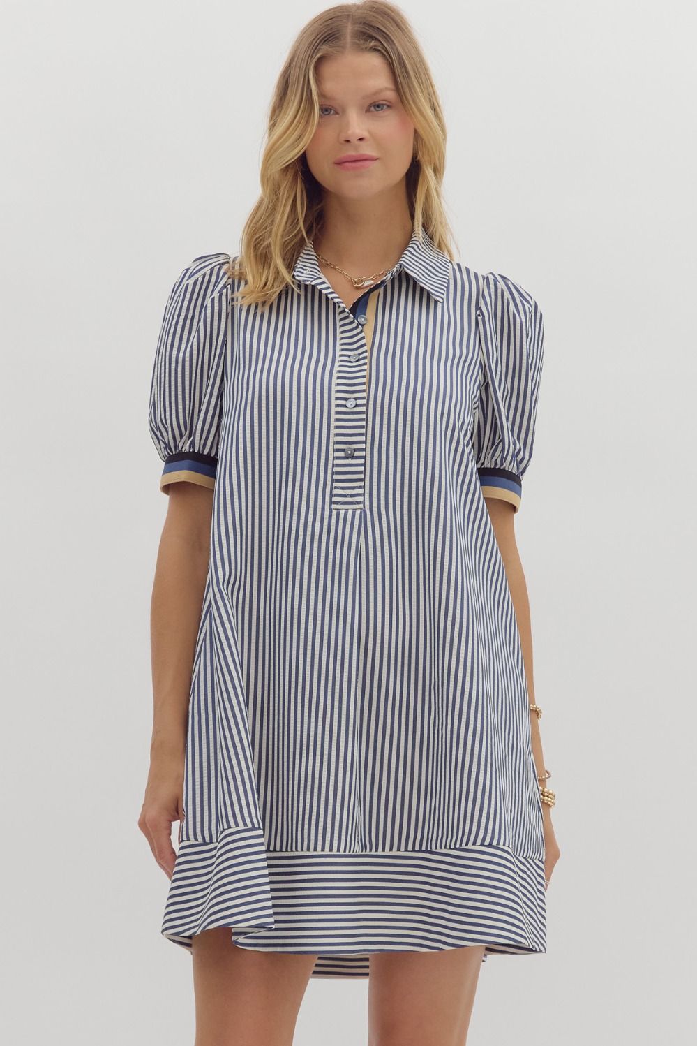 Striped Shift Dress