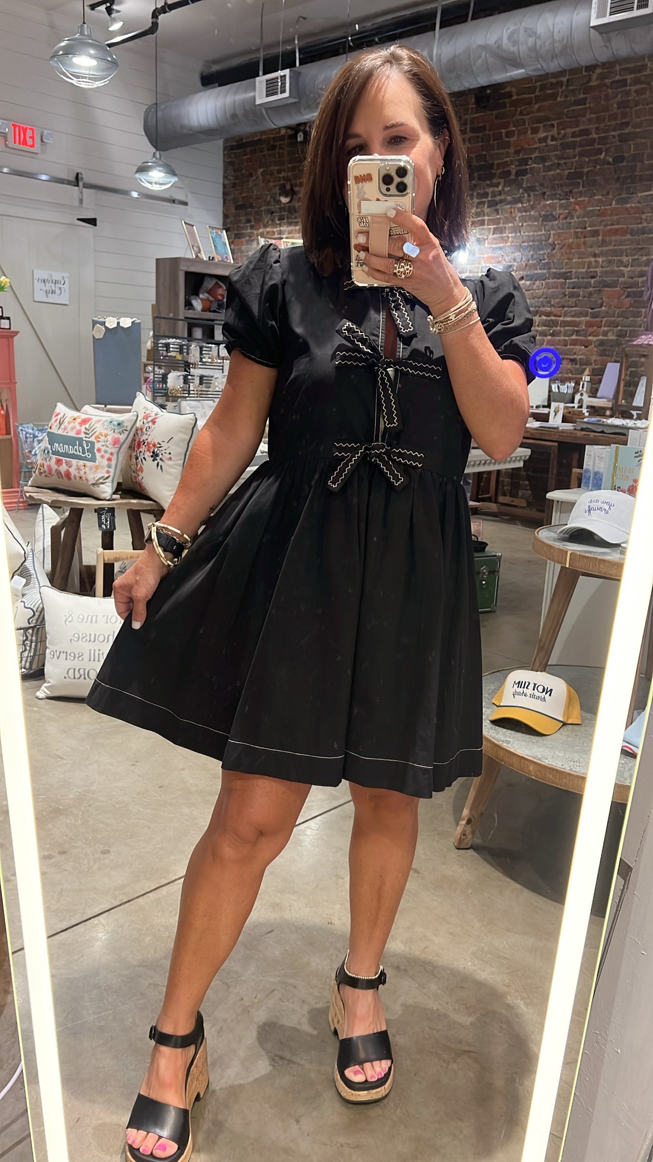 BABYDOLL MINI DRESS