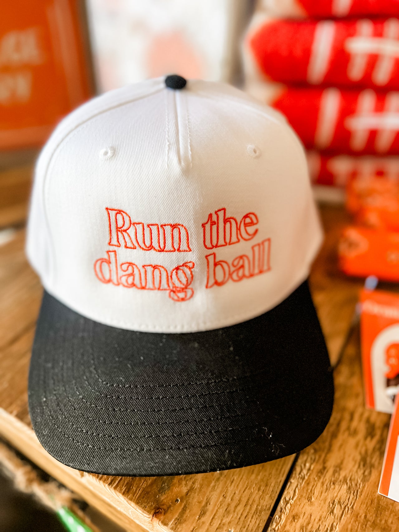 Run The Dang Ball Trucker Hat