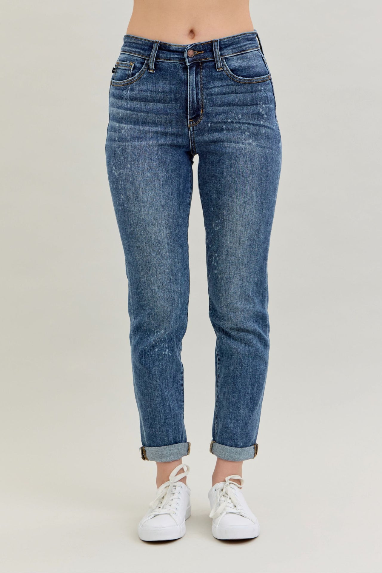 Beach Splash Boyfriend Jeans