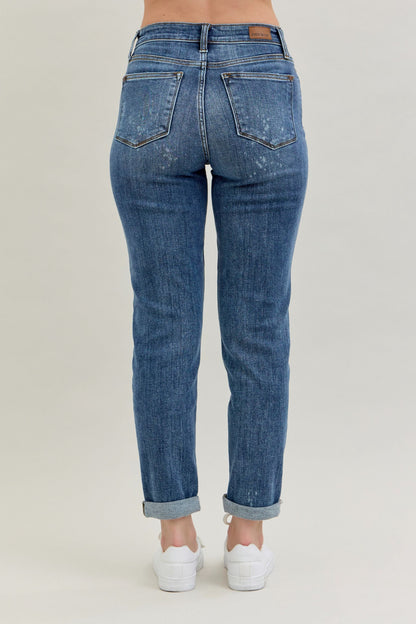 Beach Splash Boyfriend Jeans