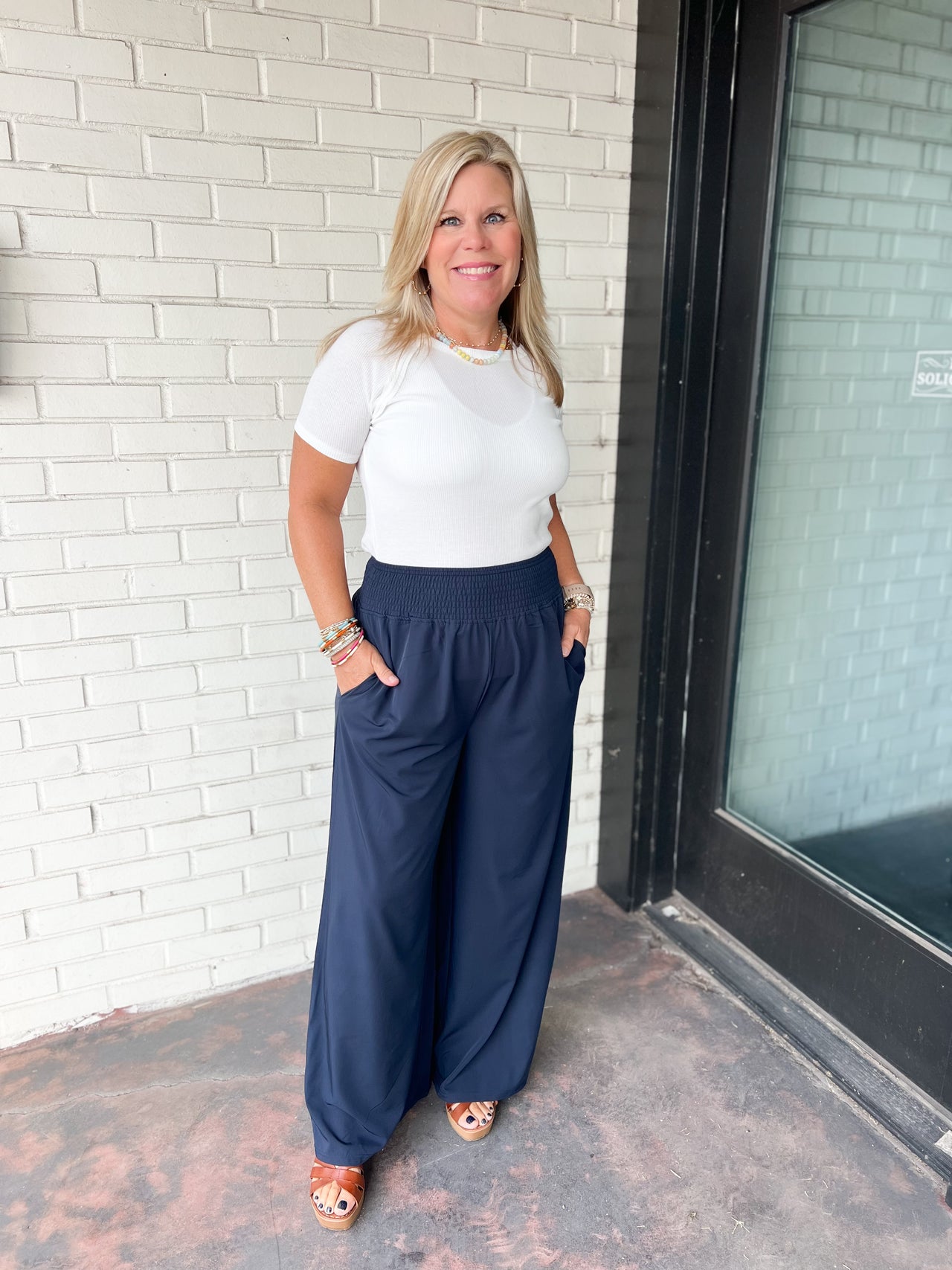 Relaxease Wide-Leg Pants