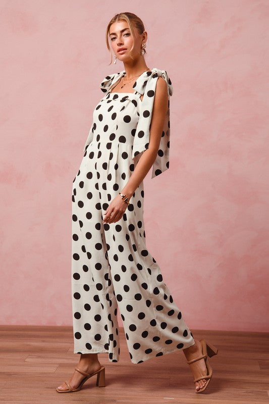 Polka Dot Jumpsuit