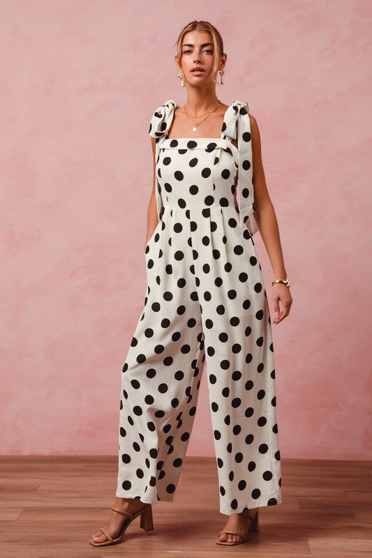 Polka Dot Jumpsuit