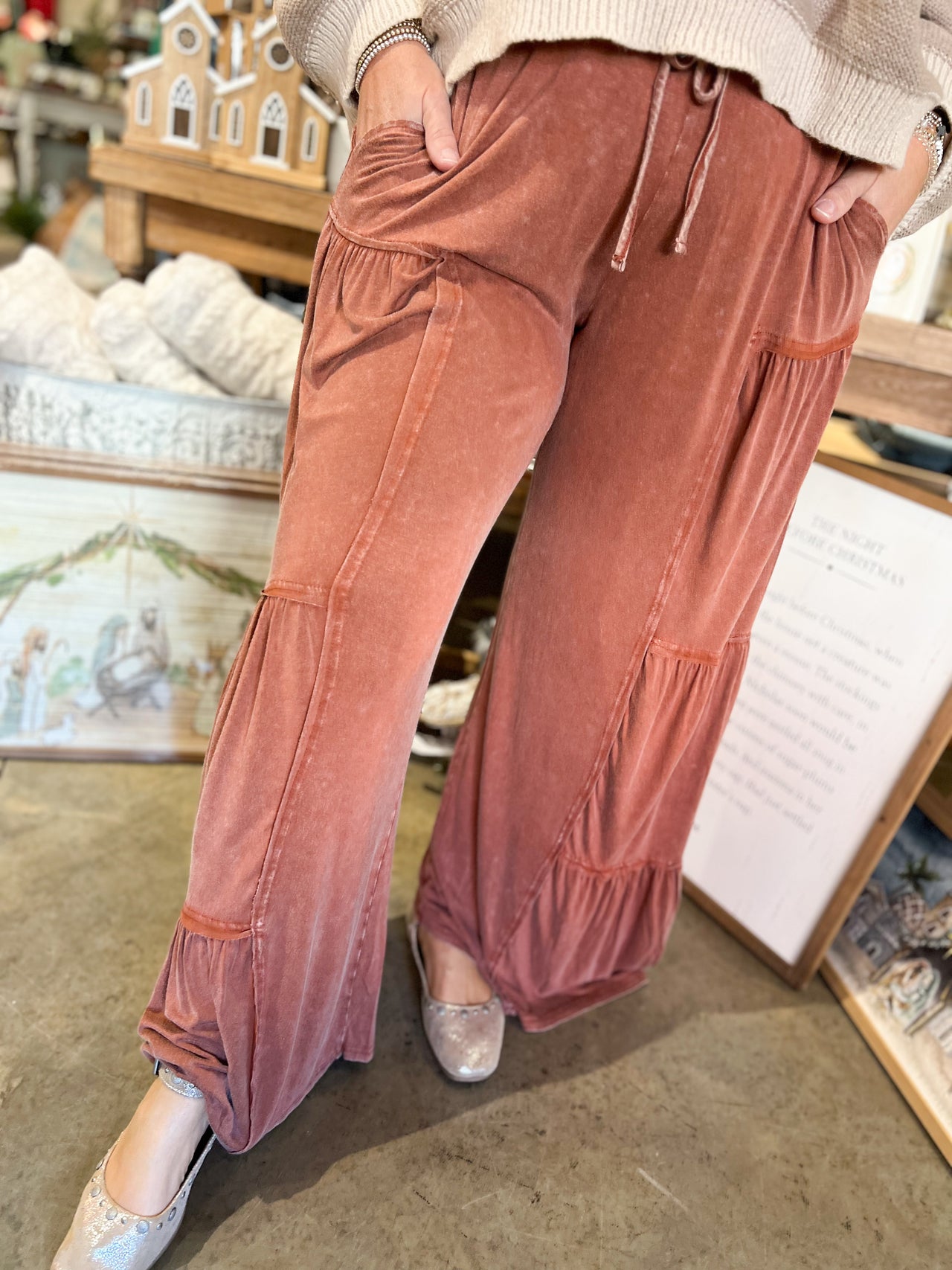 Sienna Mineral Washed Pants