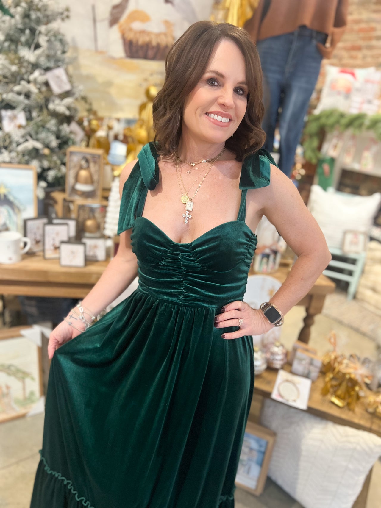 Femme Velvet Holiday Dress