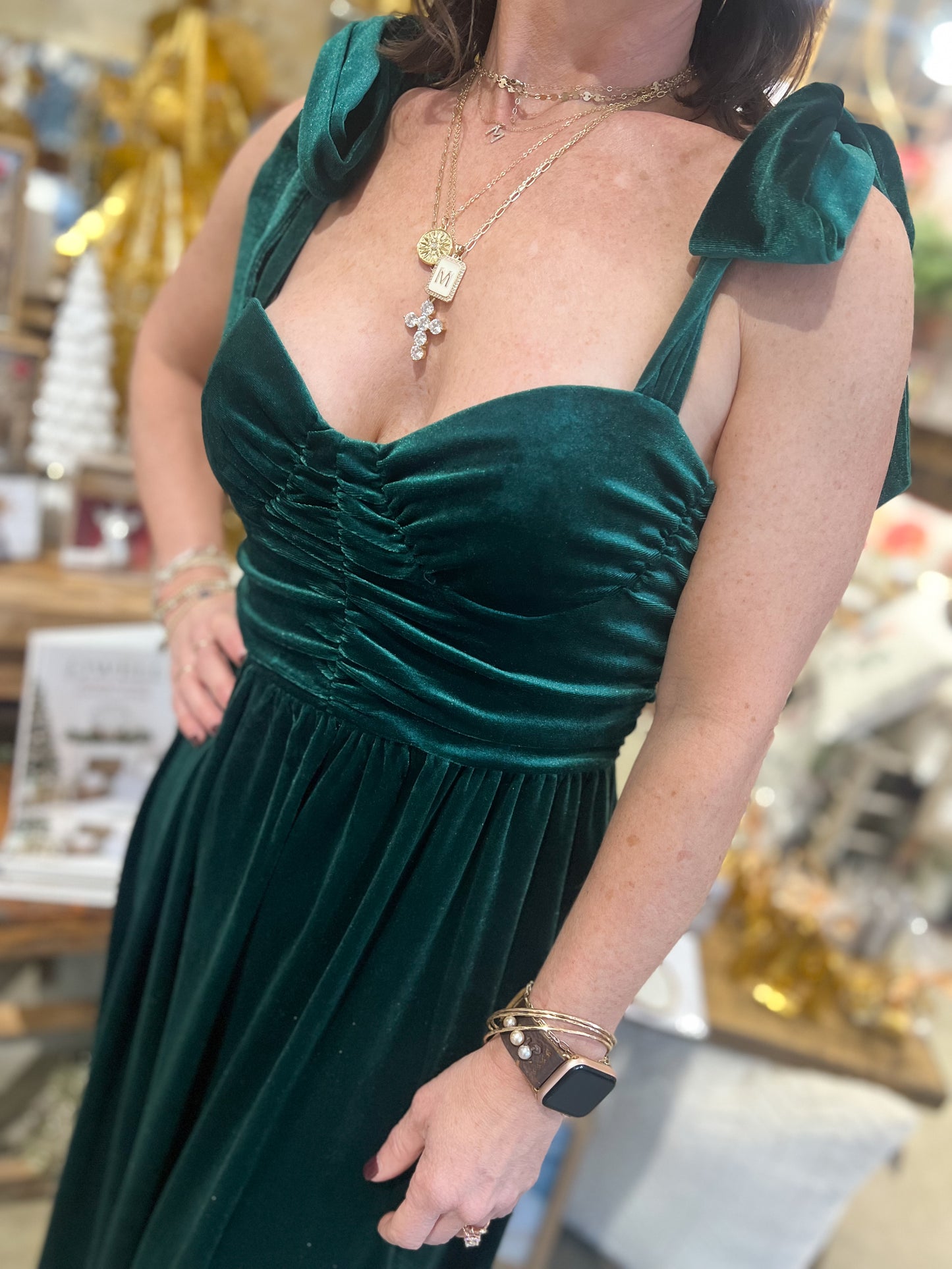 Femme Velvet Holiday Dress