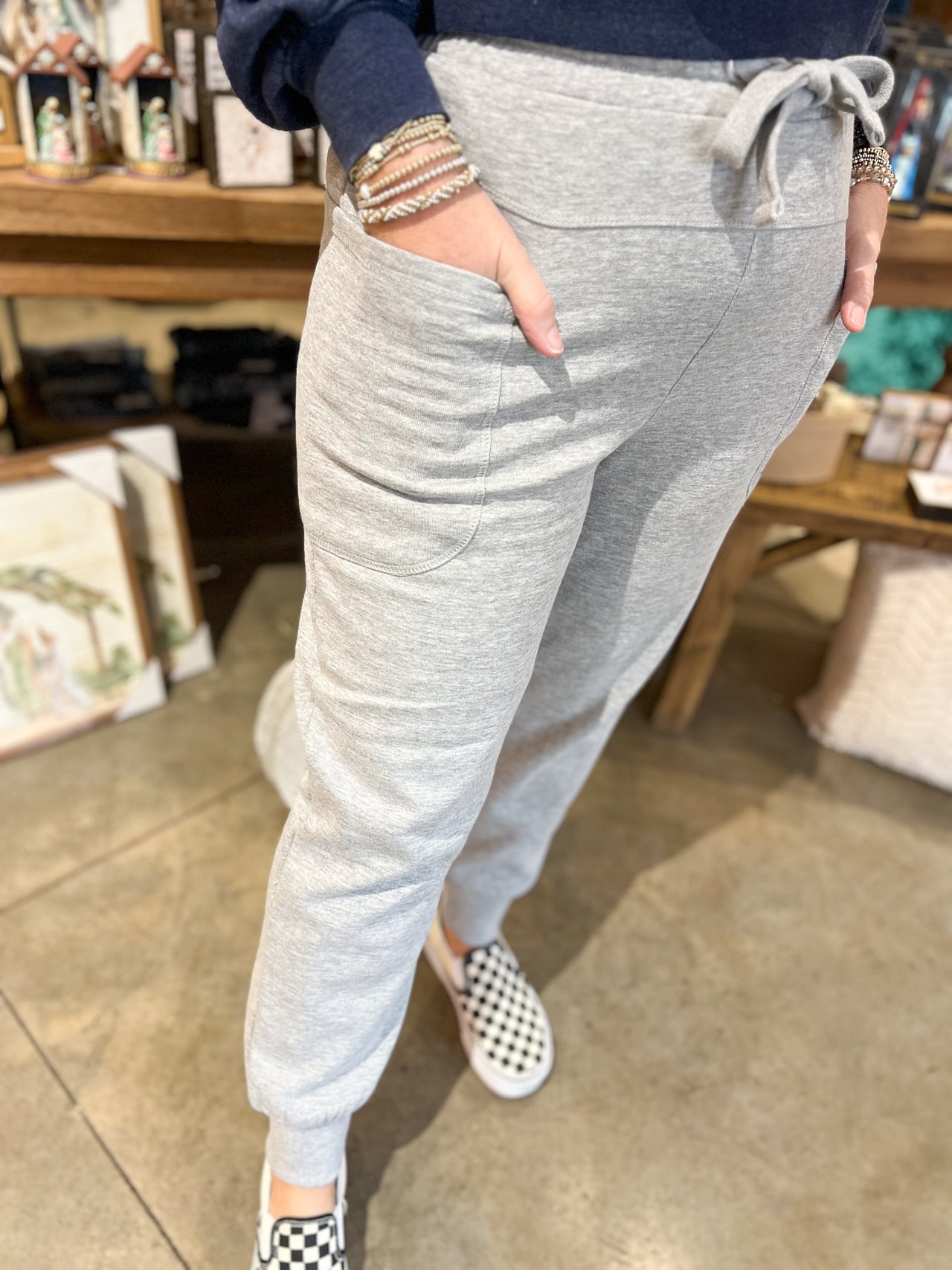 Grey Relaxed Joggers