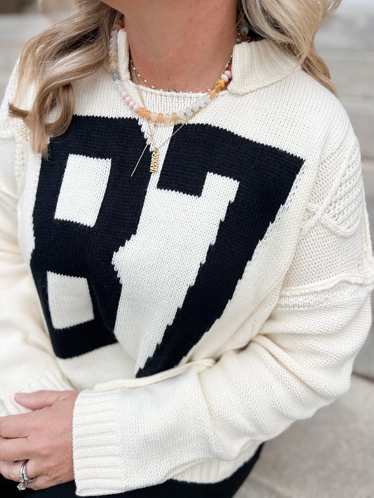 Vintage Number 87 Sweater