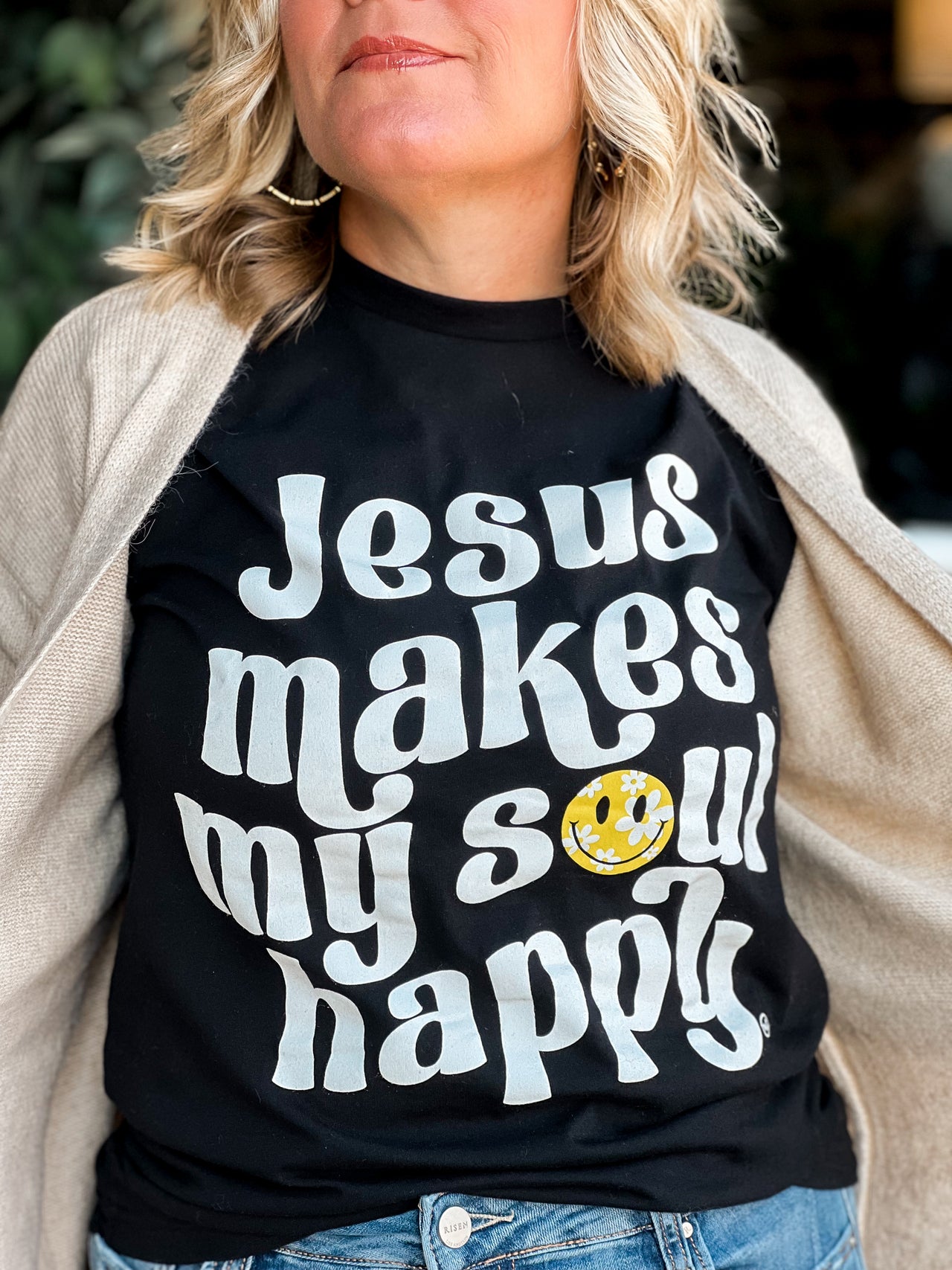 Jesus Makes My Soul Happy Tee