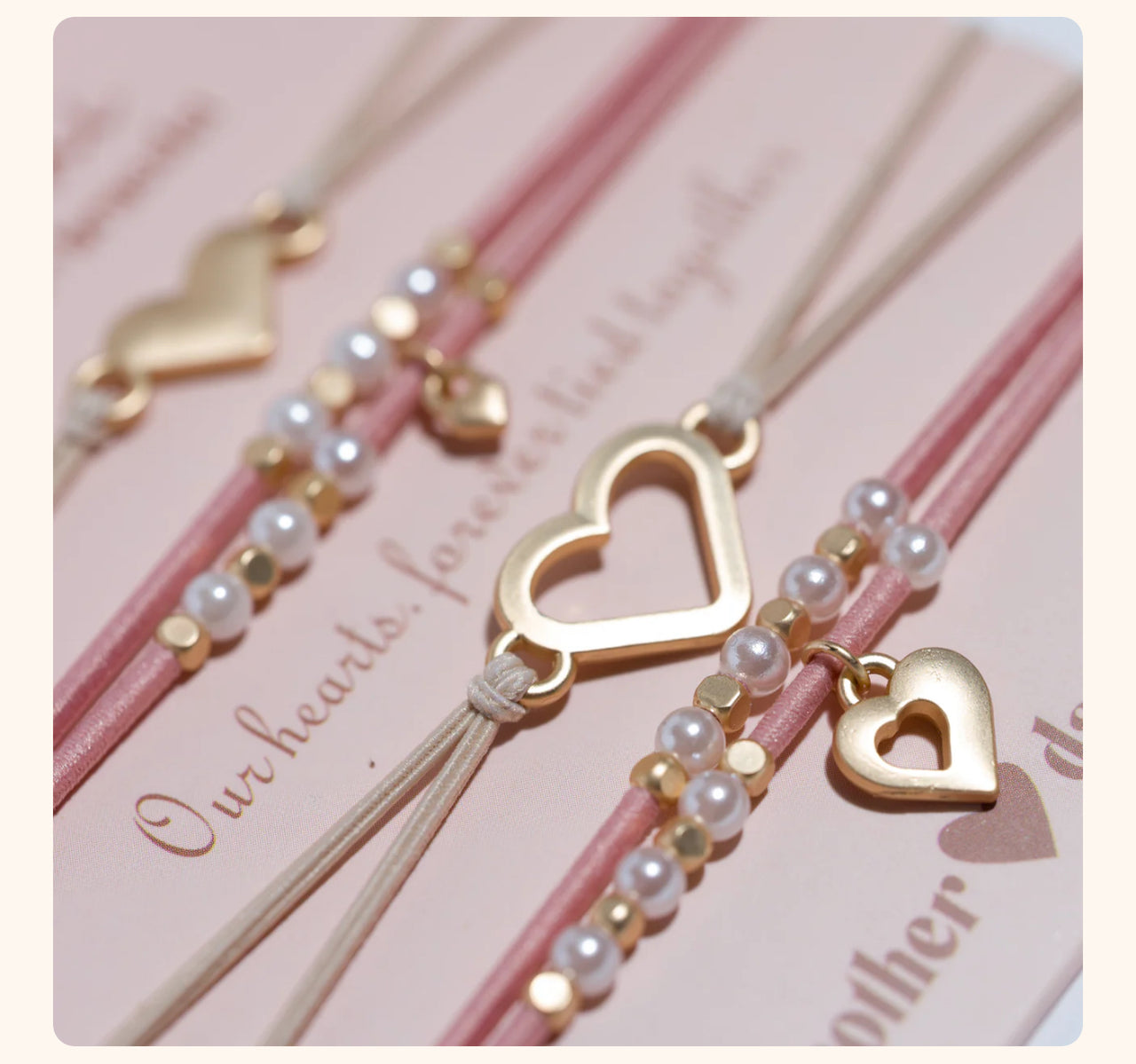 Mother/Daughter Hair Tie Bracelets