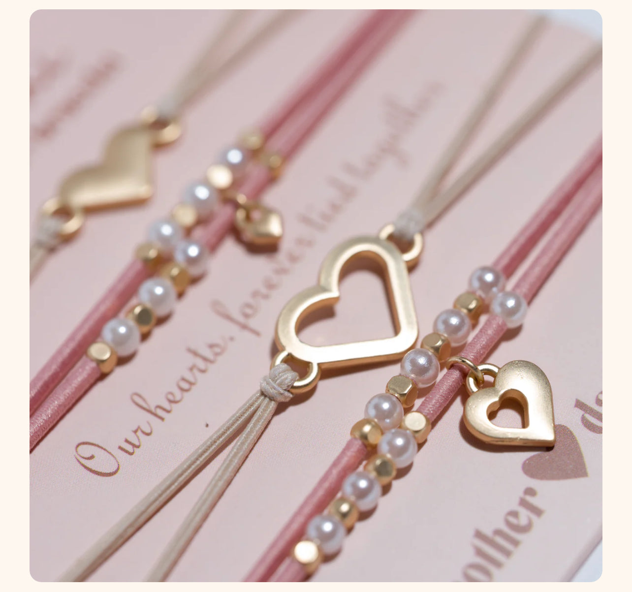 Mother/Daughter Hair Tie Bracelets