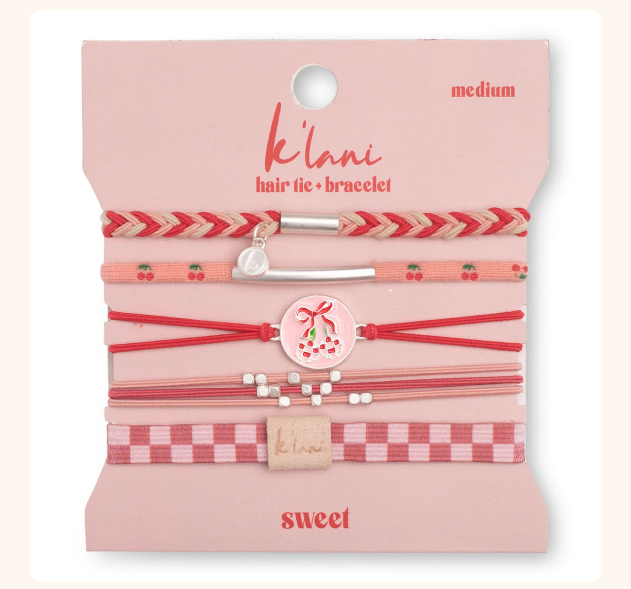 Sweet Hair Tie Bracelets