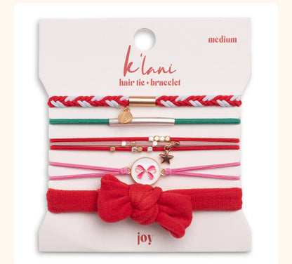 Joy Hair Tie Bracelets