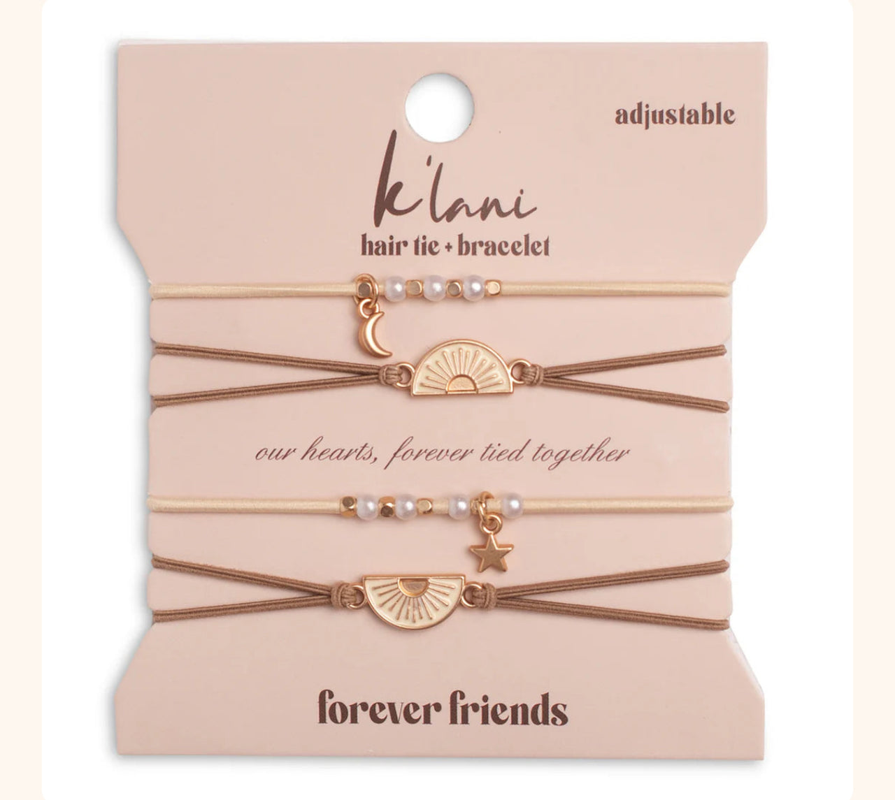 Forever Friends Hair Tie Bracelets