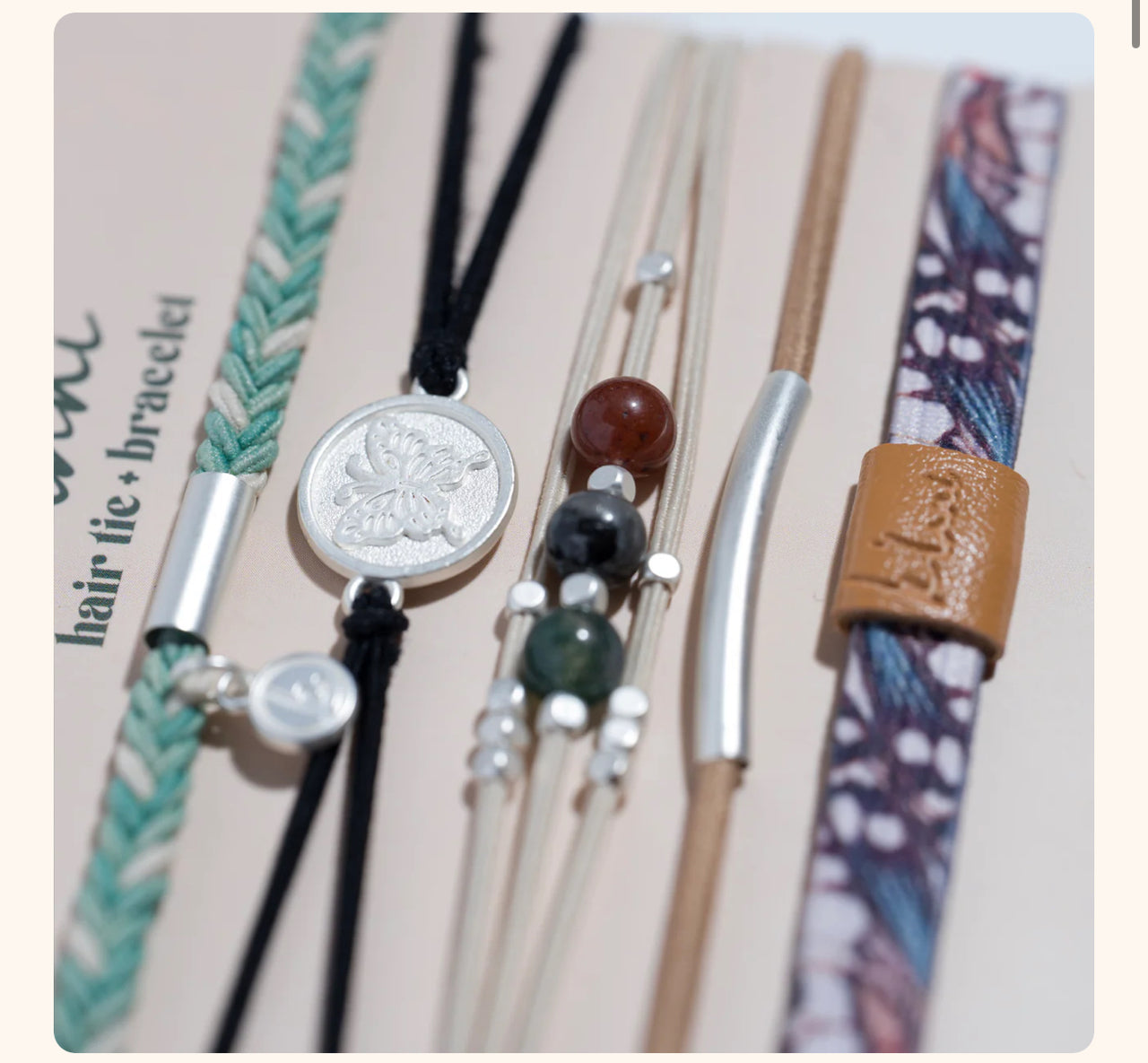 Flourish Hair Tie Bracelets