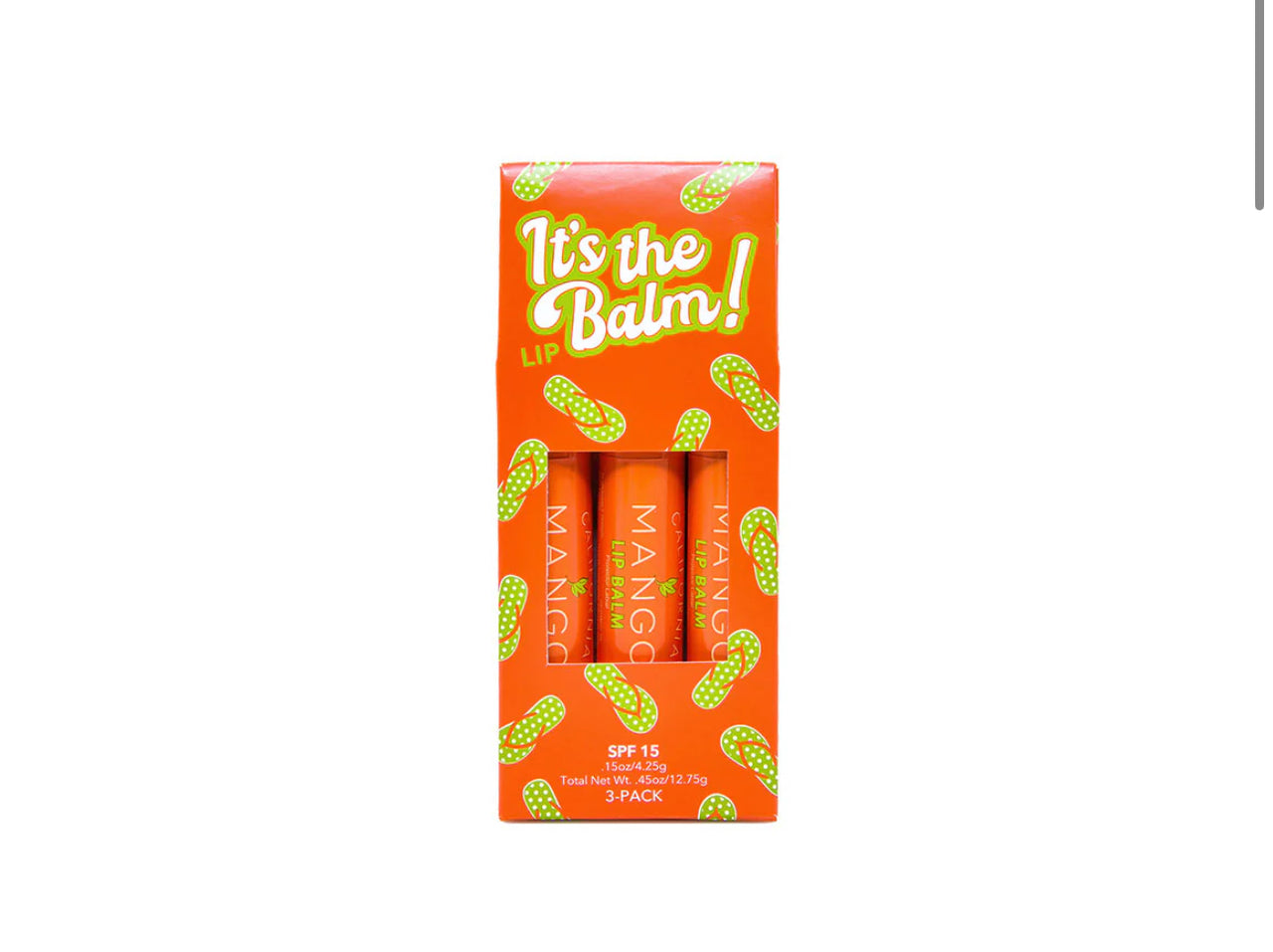 It's The Balm Lip Balm 3 pack