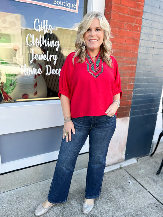 JB Petite Straight Tummy Control Jeans