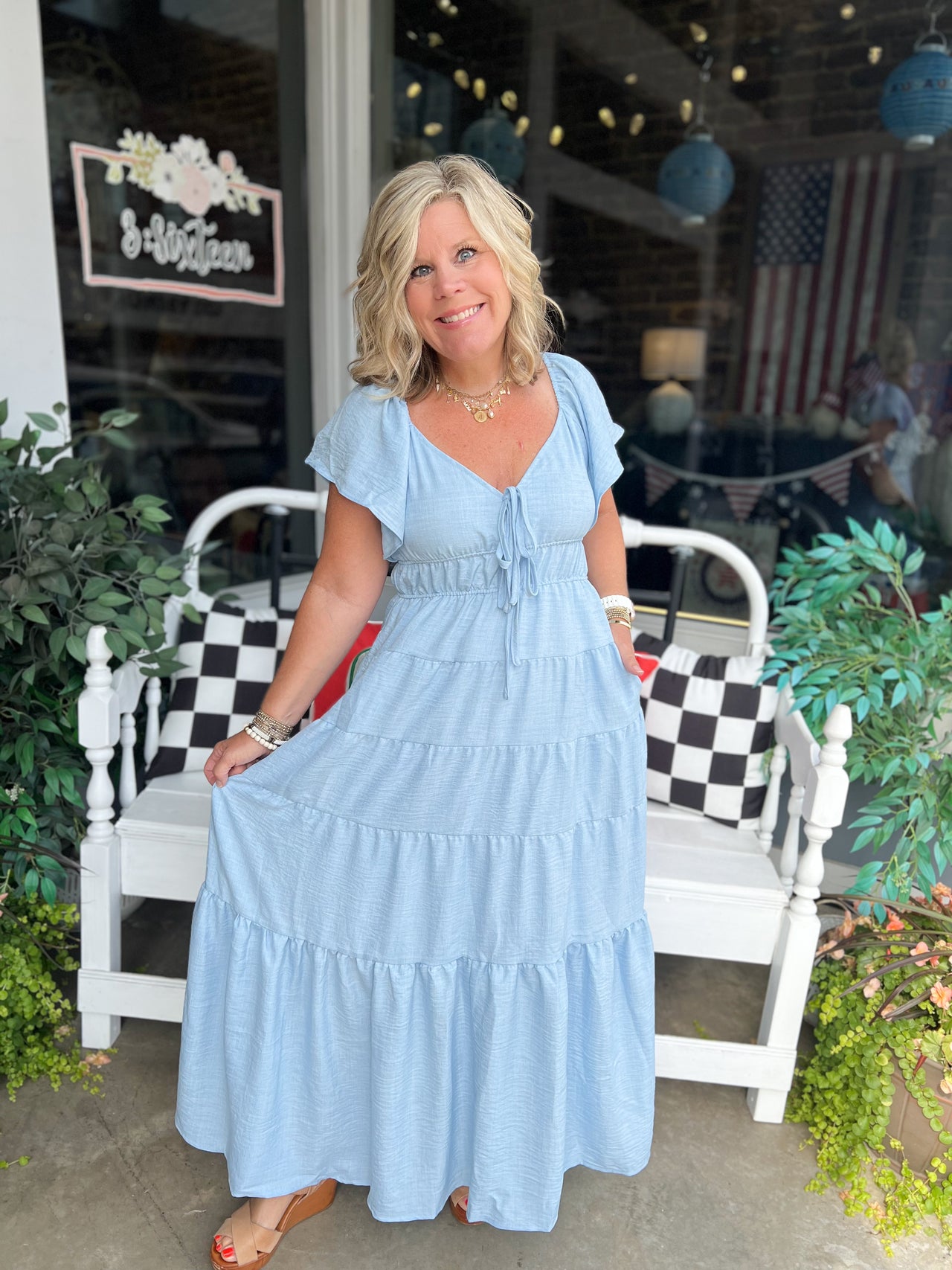 Blue Bell Dress