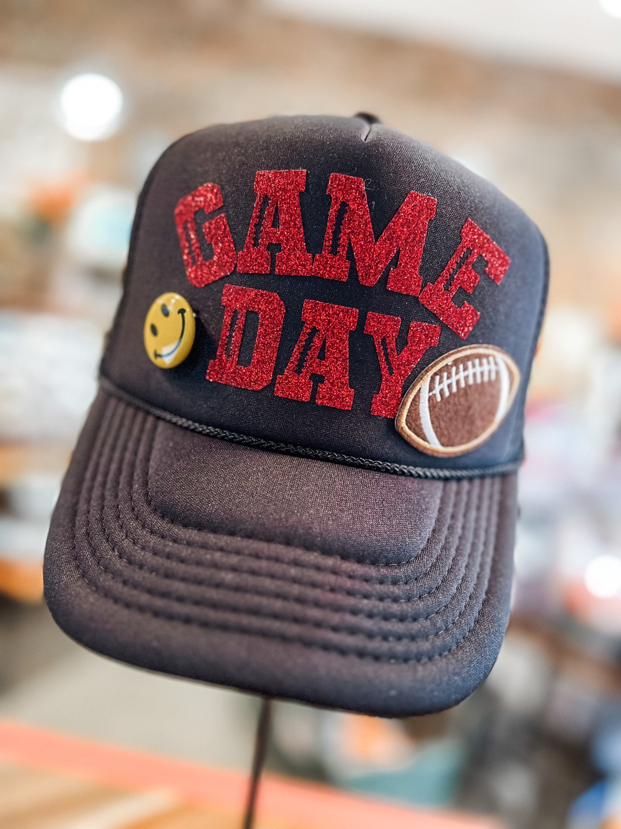 Game Day Glitter Hat