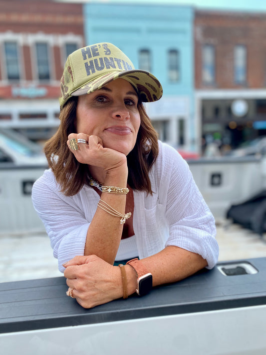 He’s Hunting Trucker Hat