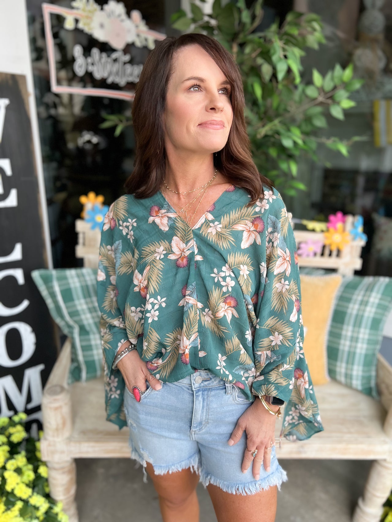 Flowy Floral Blouse