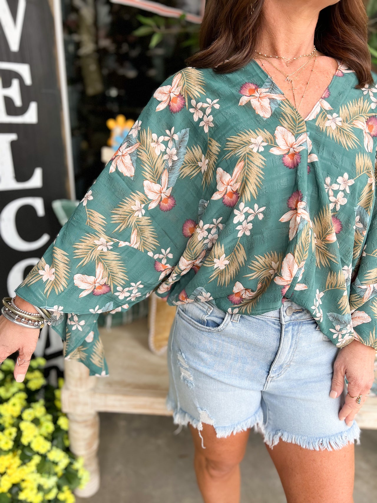 Flowy Floral Blouse