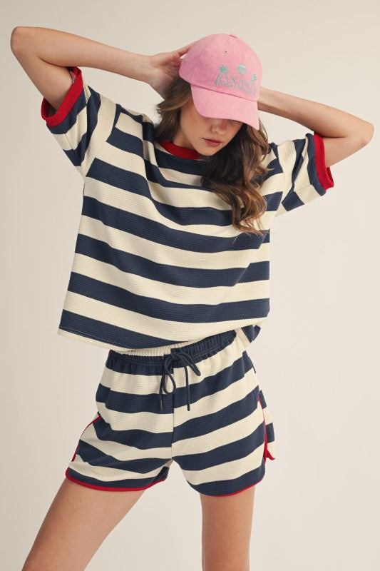 Riviera Breeze Waffle Knit Set