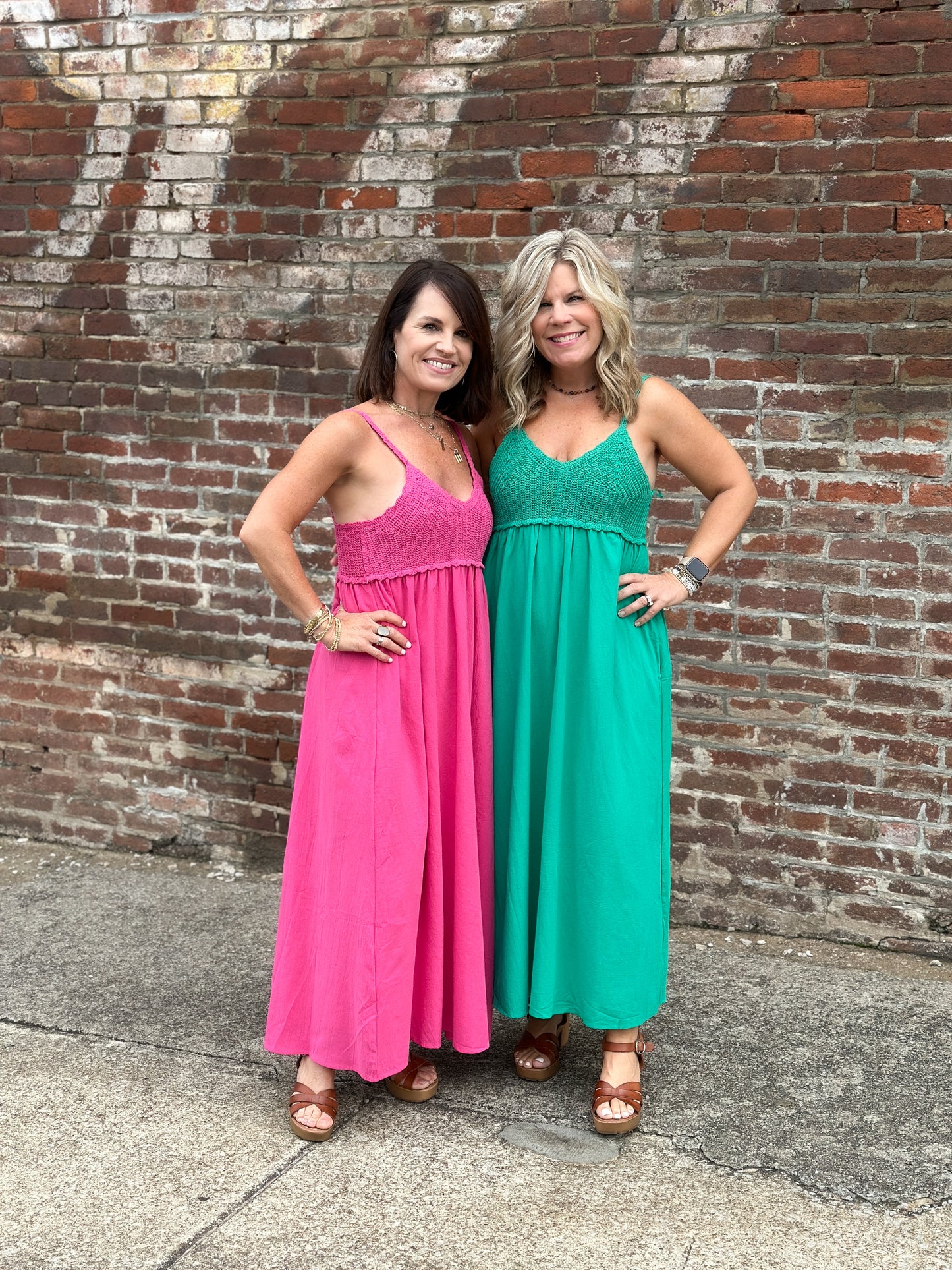 Flowy Crochet Sundress