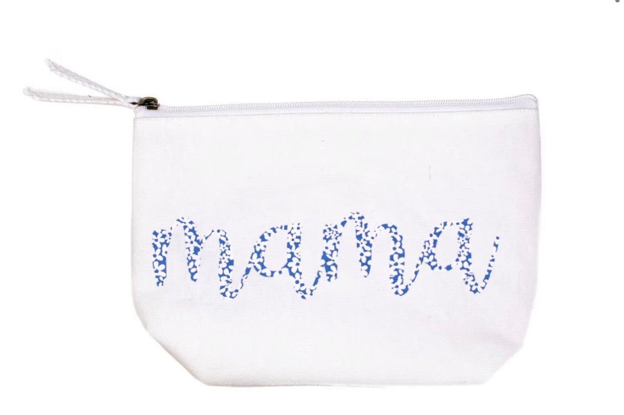 Mama Hydrangea Cosmetic Bag