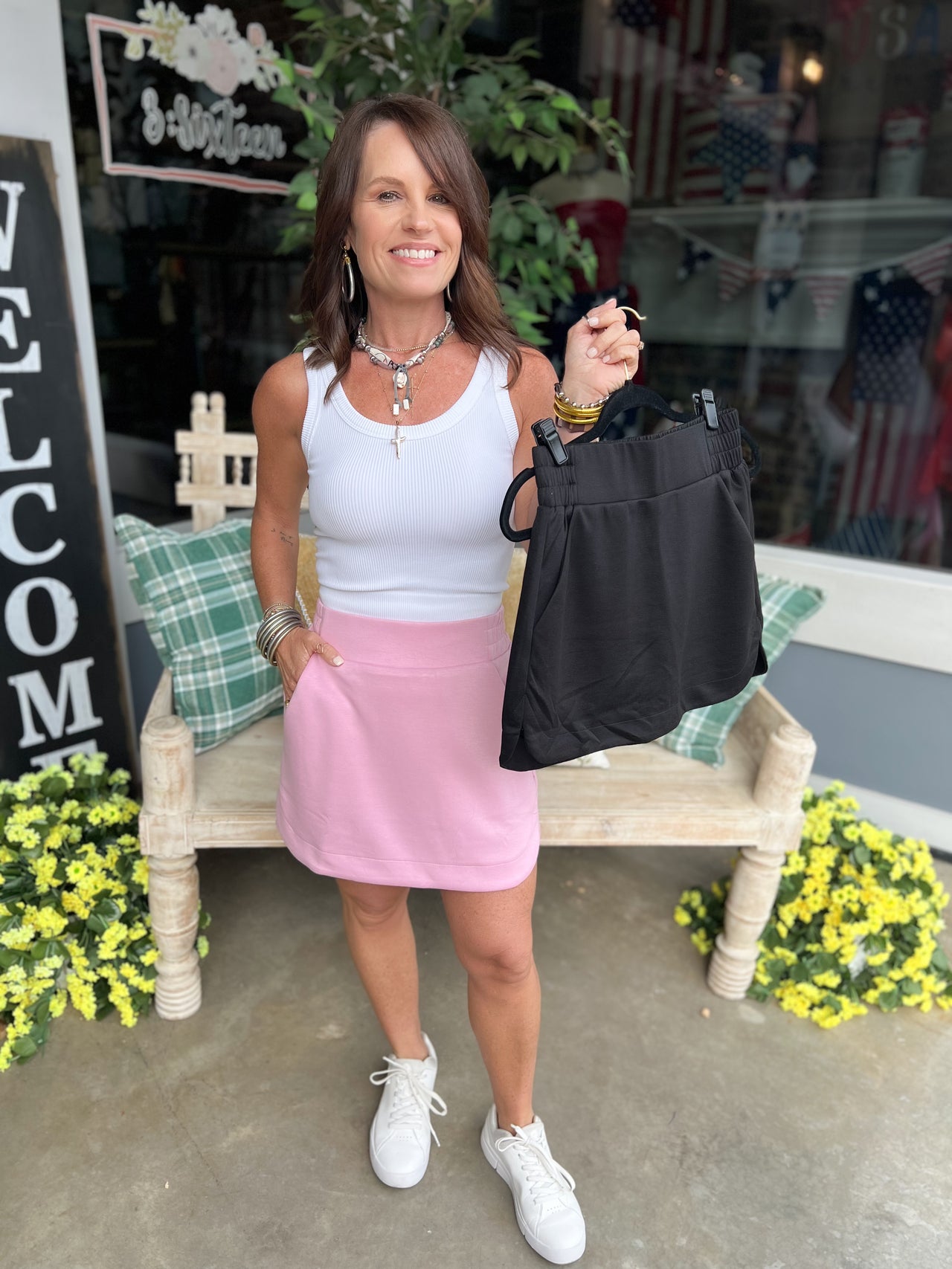 A Line Skort