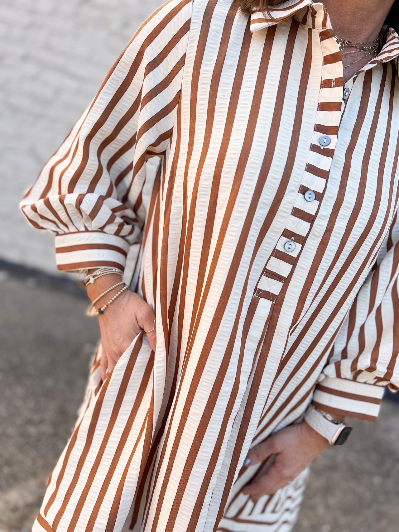 "The Nancy" Striped Dress