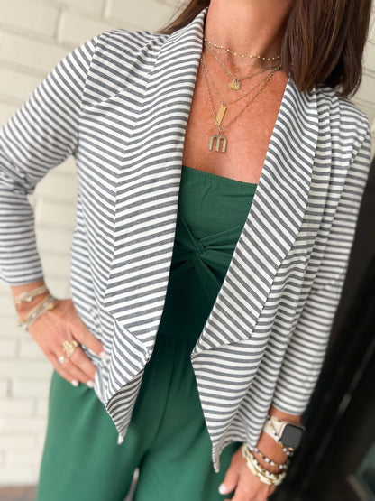 Soft 3/4 Sleeve Rae Blazer