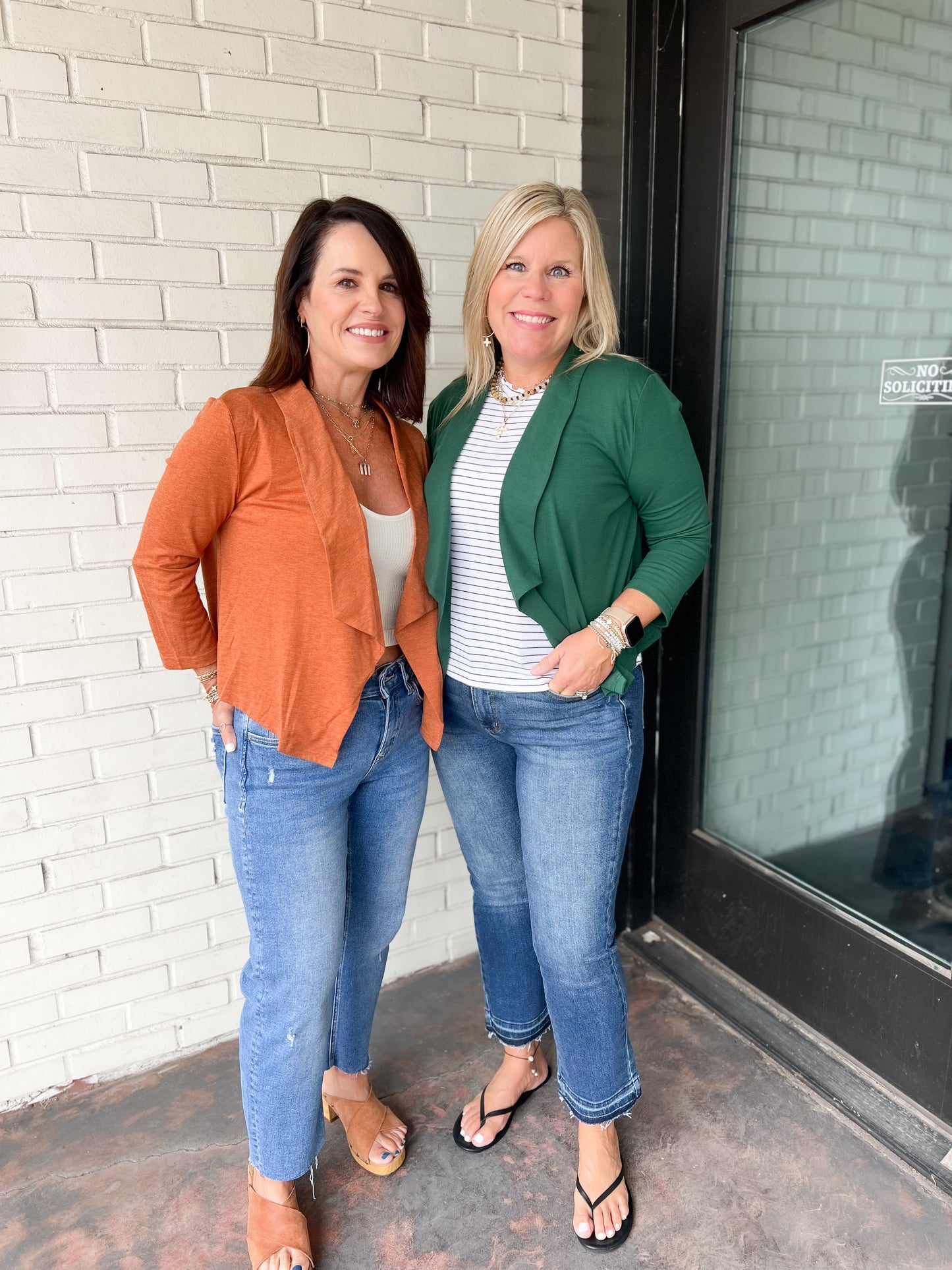 Soft 3/4 Sleeve Rae Blazer