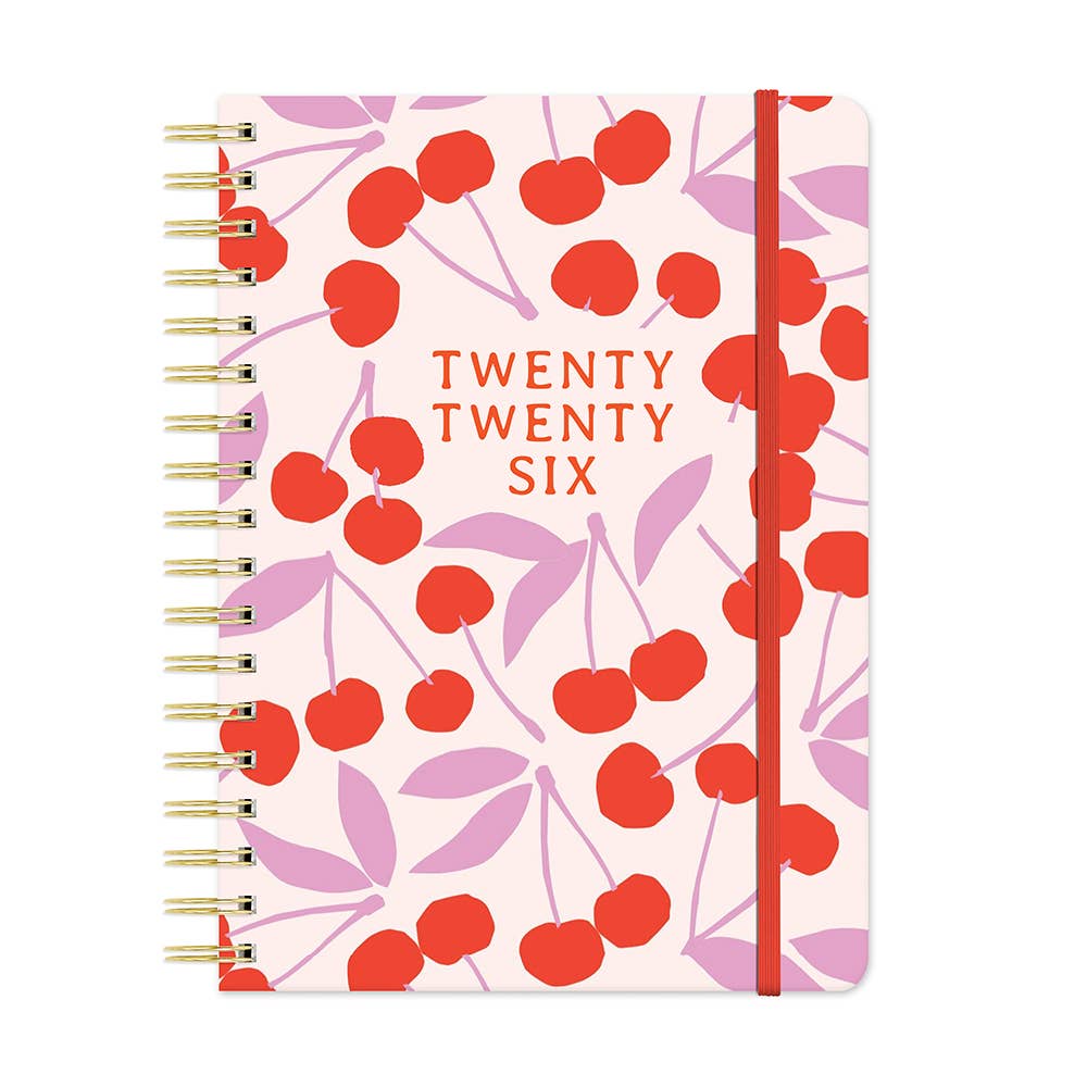 2026 Cherry Sweet Tri-Tab Planner