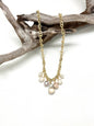 Necklace Baroque&Asst.Freshwater Pearls,Gold Link 18”w/2”ext