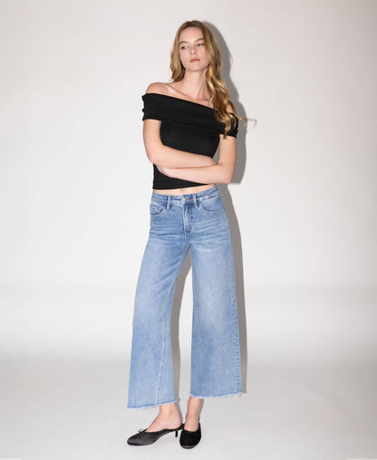 Tummy Control HR Ankle Wide Leg