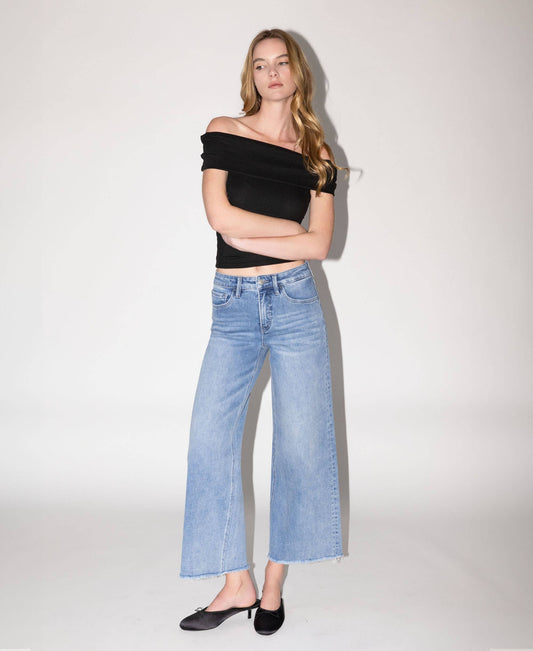 Tummy Control HR Ankle Wide Leg