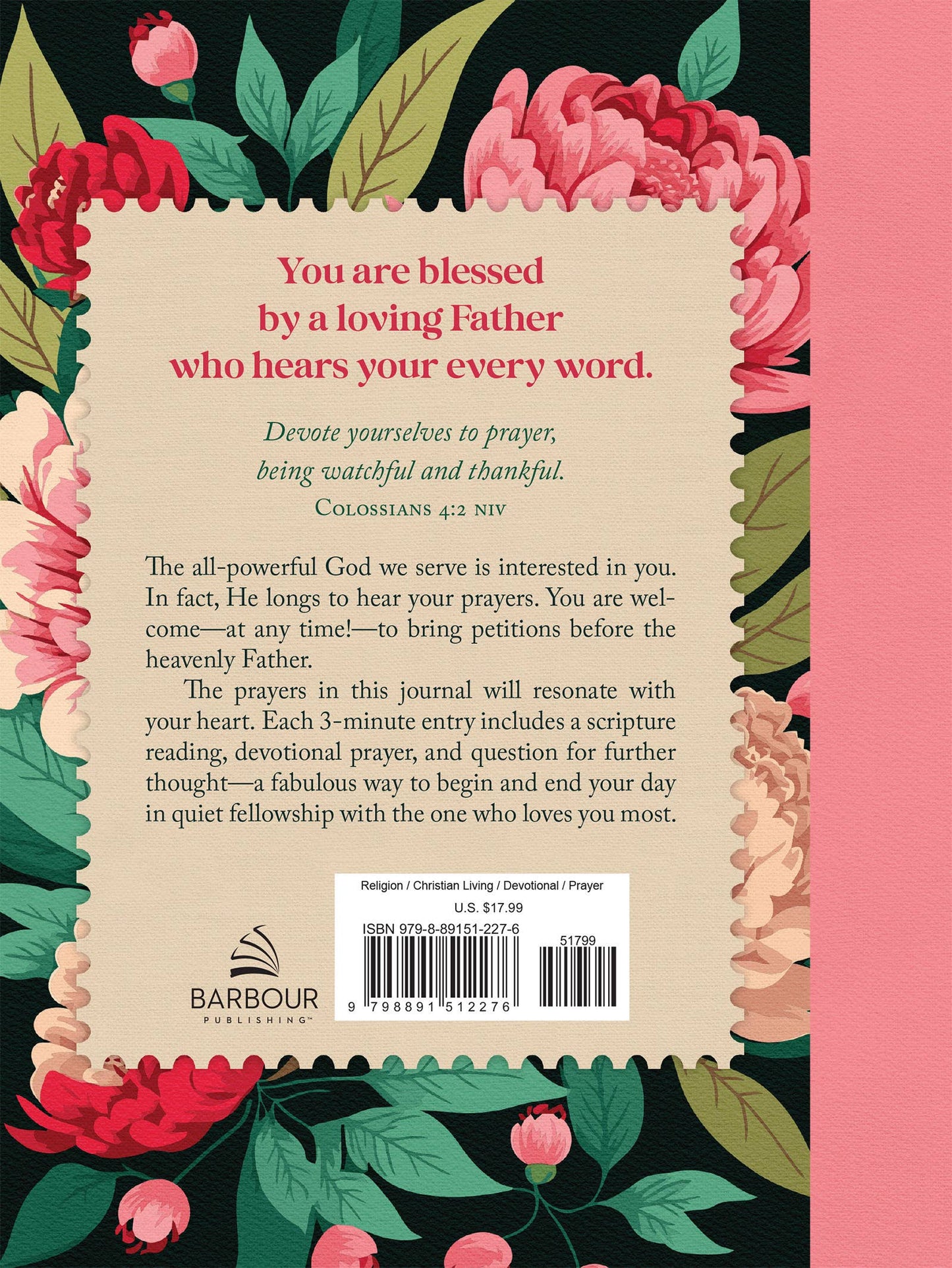 3-Minute Prayers for Women: A Journal