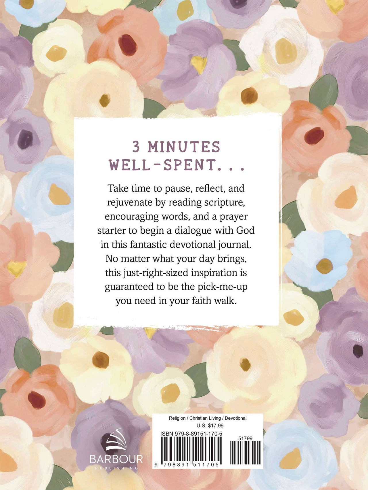 3-Minute Devotions for Women Journal