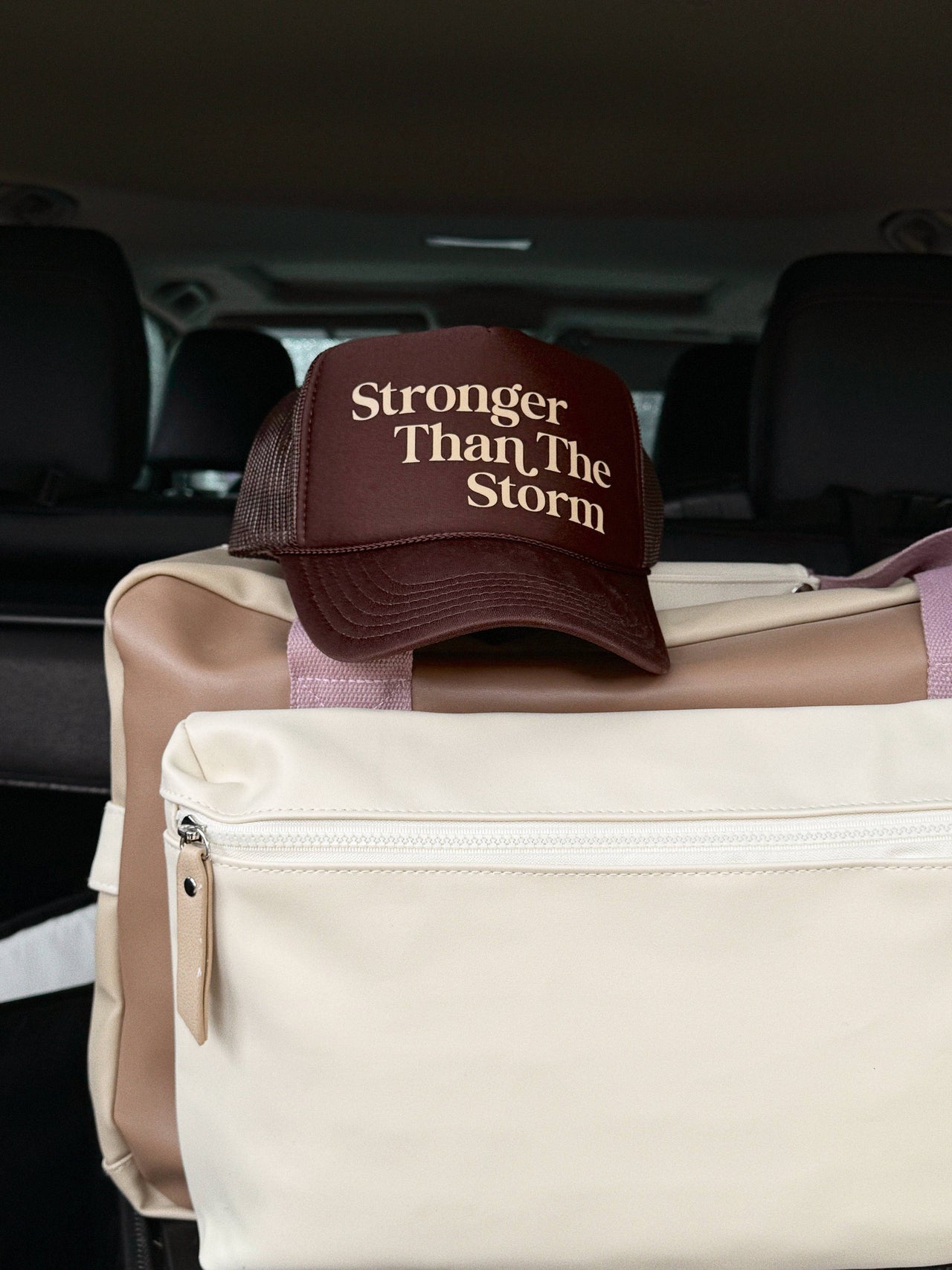 Stronger than the Storm Trucker Hat