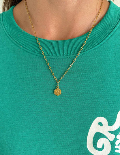 Radiant Cross Necklace