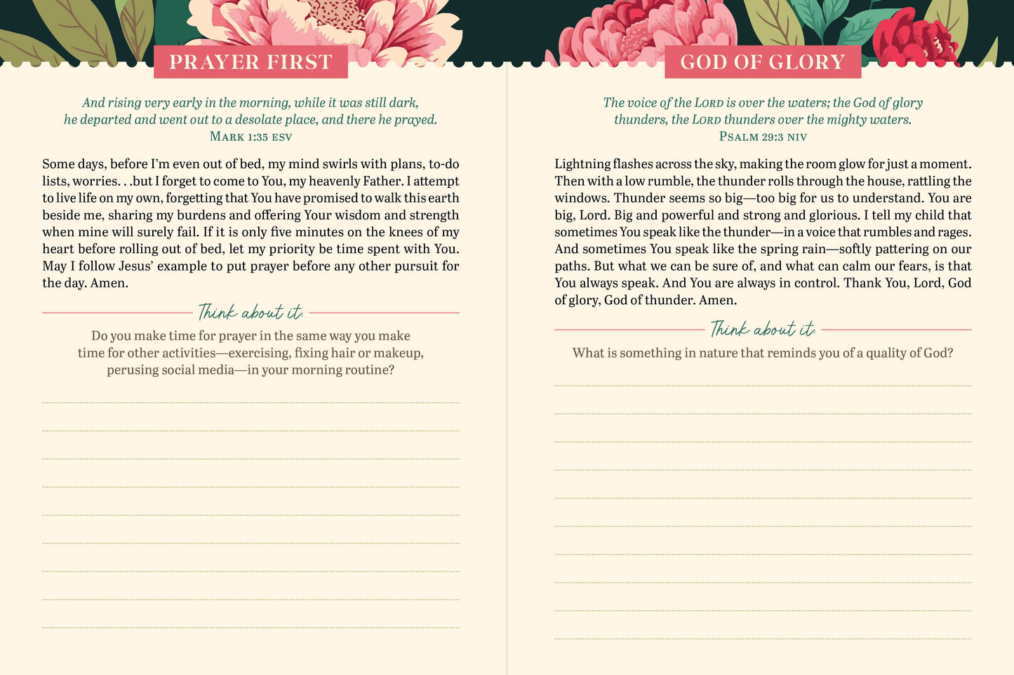 3-Minute Prayers for Women: A Journal