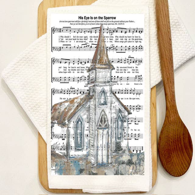 Eye on the Sparrow Tea Towel