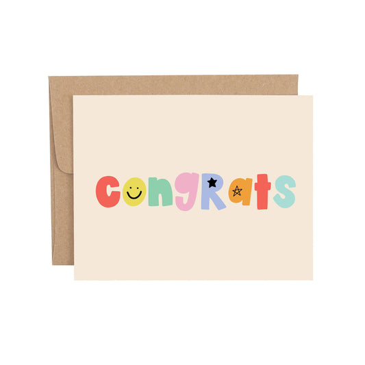 Happy Congratulations Greeting Card