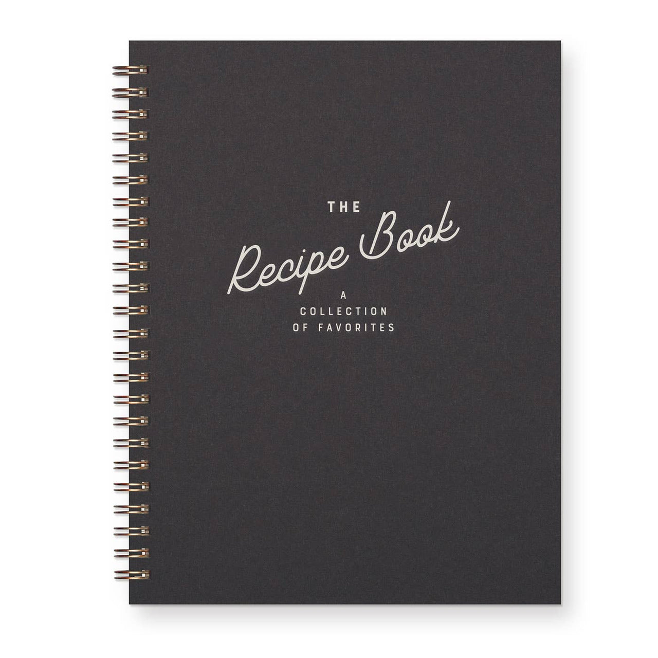 Retro Recipe Book: Peppercorn Cover | White Ink