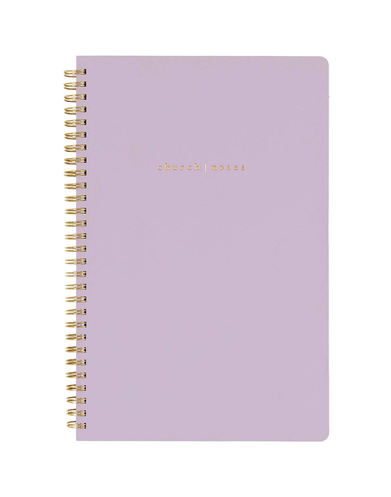Church Notes Notebook - Lilac